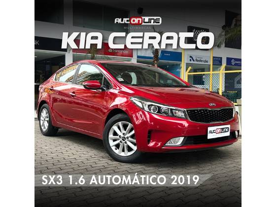KIA CERATO 1.6 SX 16V FLEX 4P AUTOMÁTICO